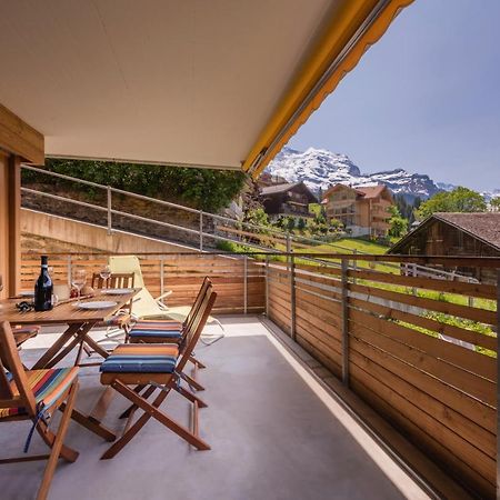 Chalet Am Acher 3 Lägenhet Wengen Exteriör bild